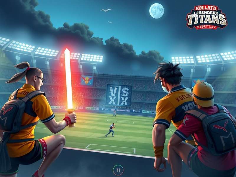 Indian Gamers Playing Kolkata Legendary Titans